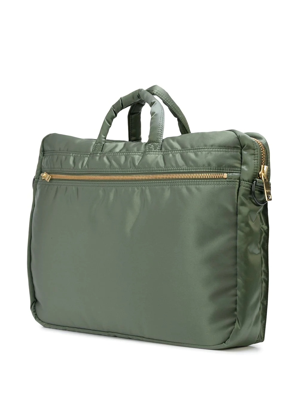 multi-pocket silk laptop bag - 3