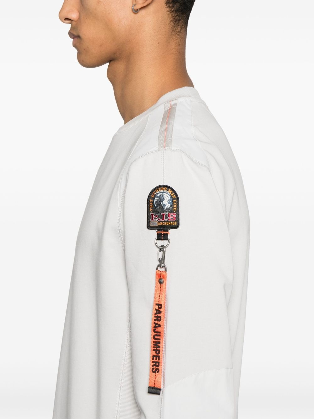 logo-patch sweatshirt - 5