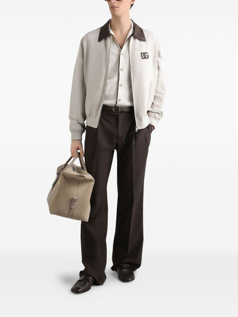 Dolce & Gabbana zip-up bomber jacket outlook