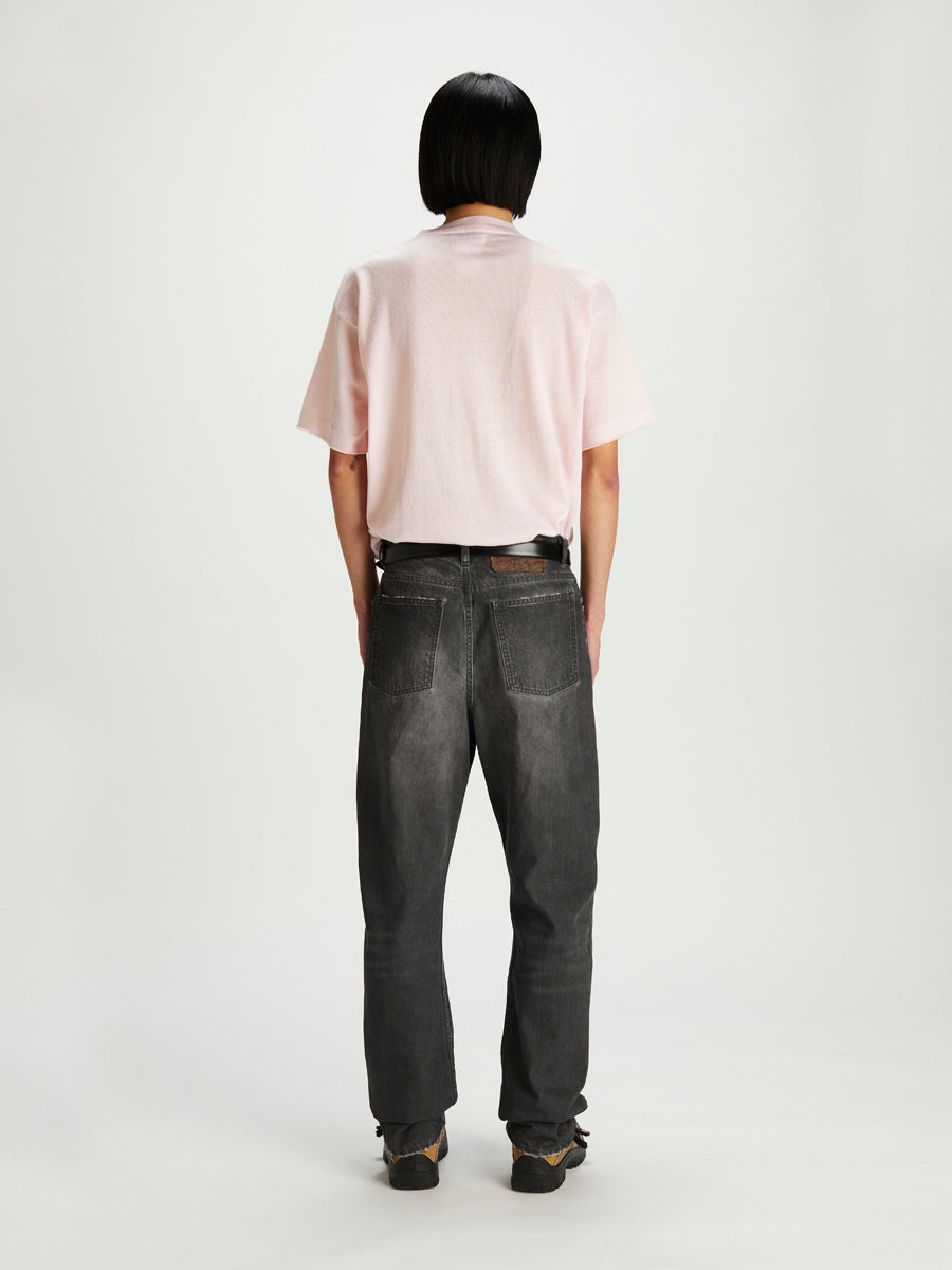 A Chic Knitted Tee Shy Pink - 5