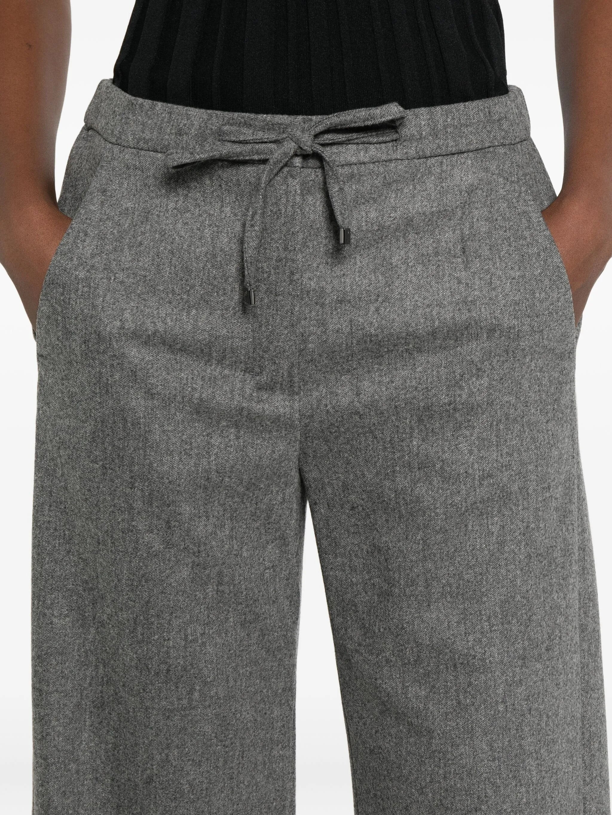 's Max Mara Drawstring-fastening Trousers - 5
