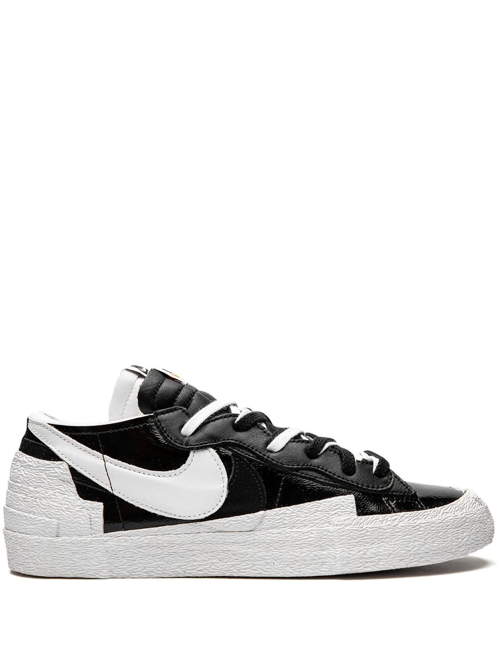 x sacai Blazer Low "Black Patent Leather" sneakers - 1