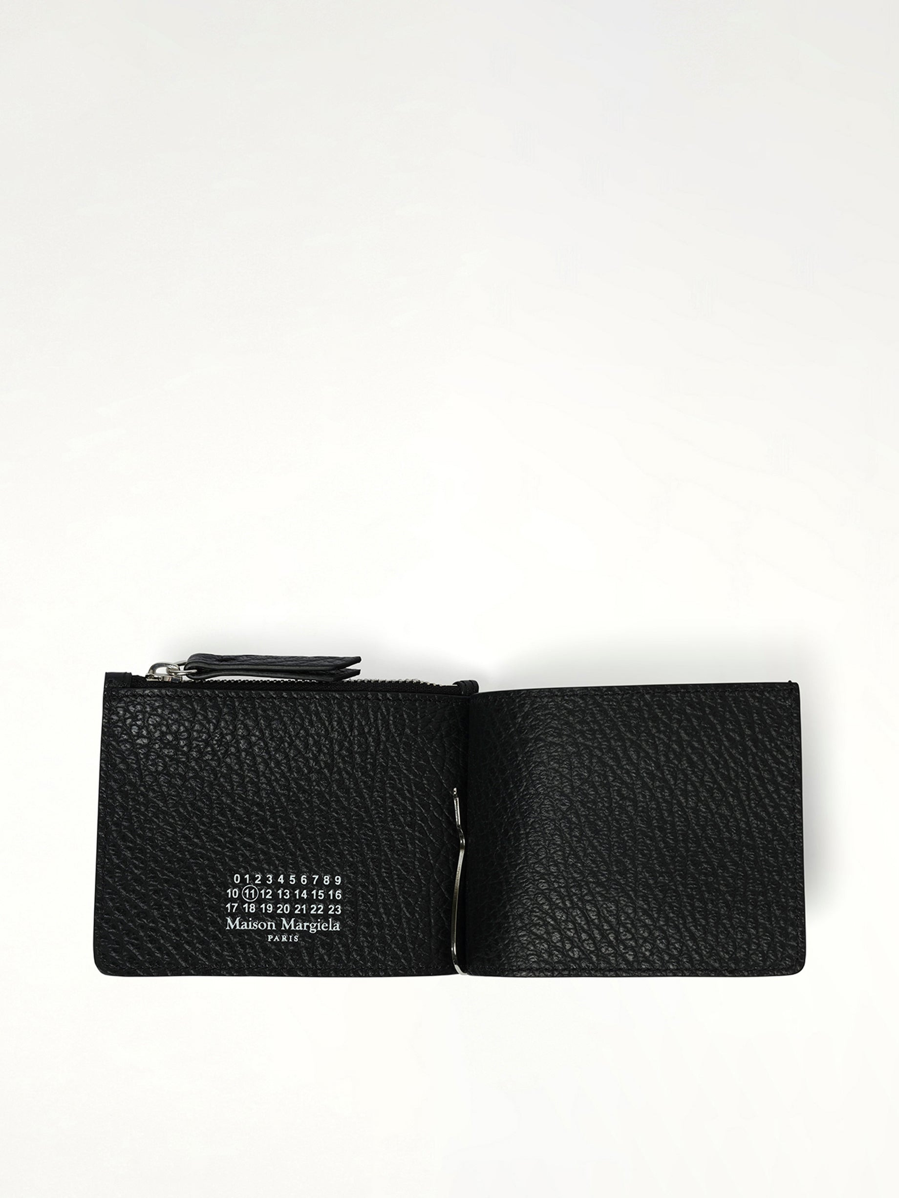 Four Stiches Wallet in Black - 4