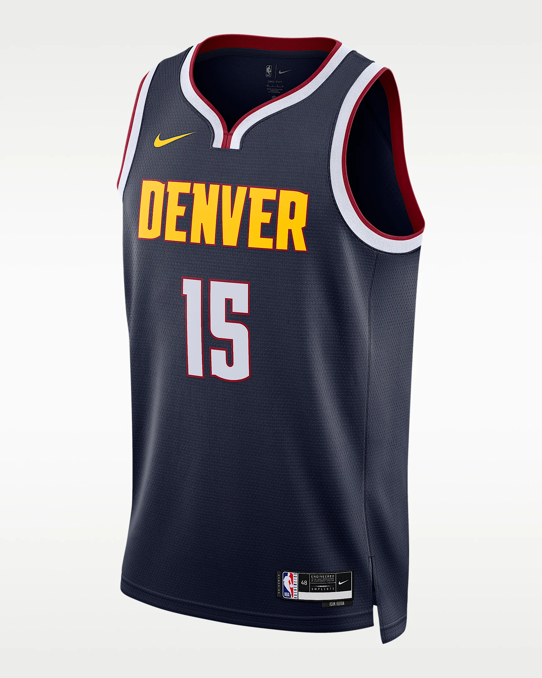 Denver Nuggets Icon Edition 2022/23 Nike Men's Dri-FIT NBA Swingman Jersey - 1
