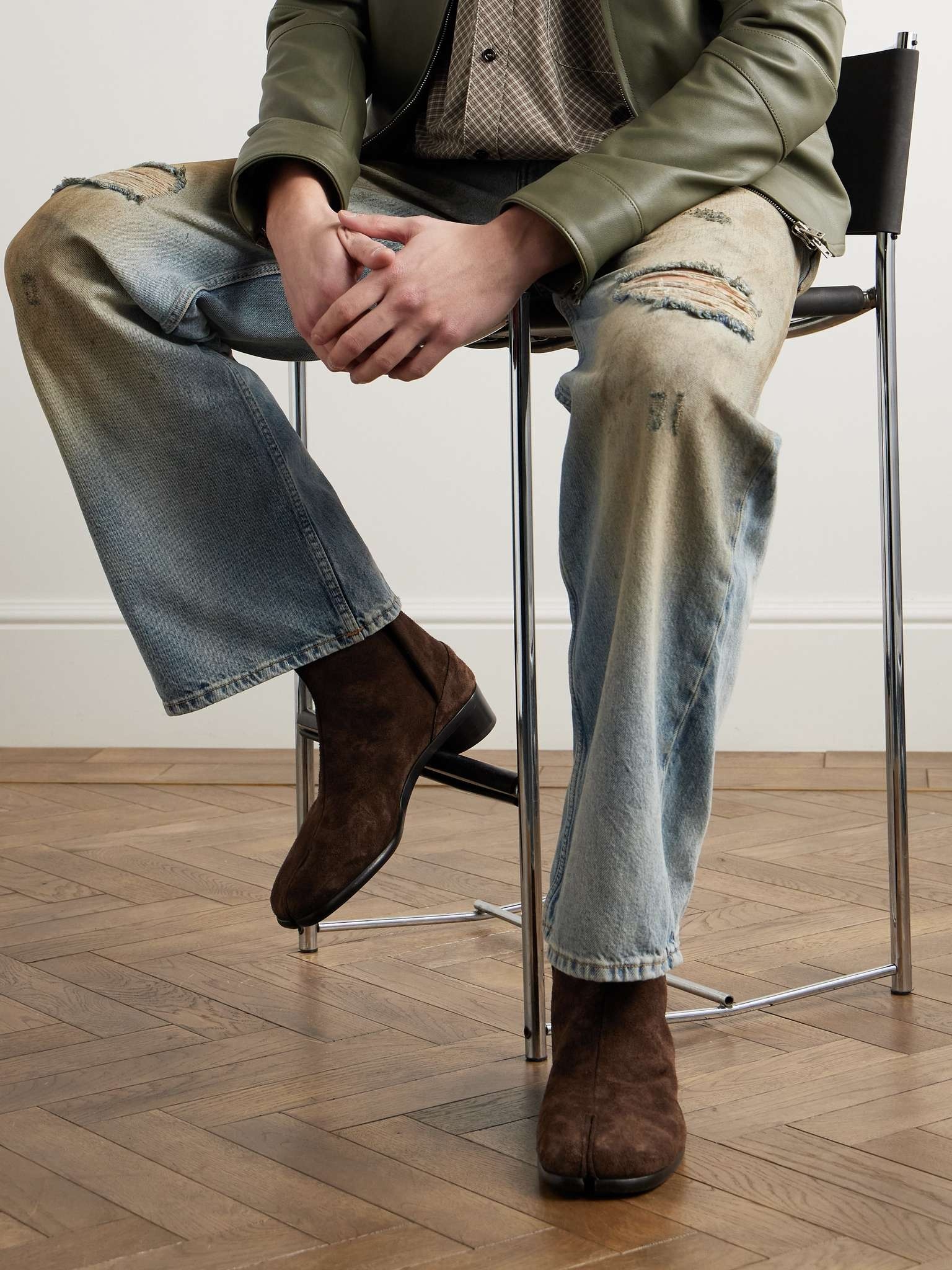 Tabi Suede Boots - 2