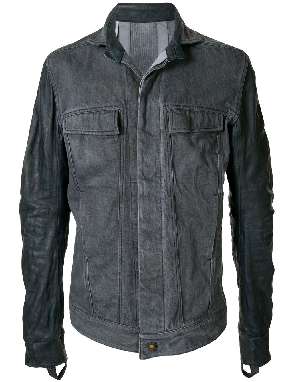 single-breasted fitted jacket - 1