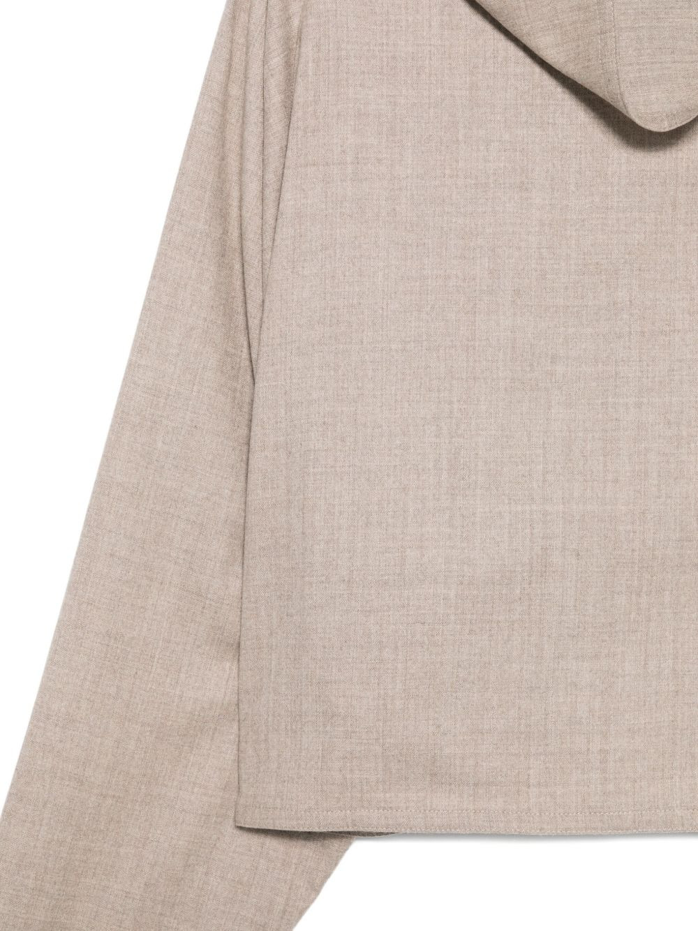cowl-neck boxy top - 3