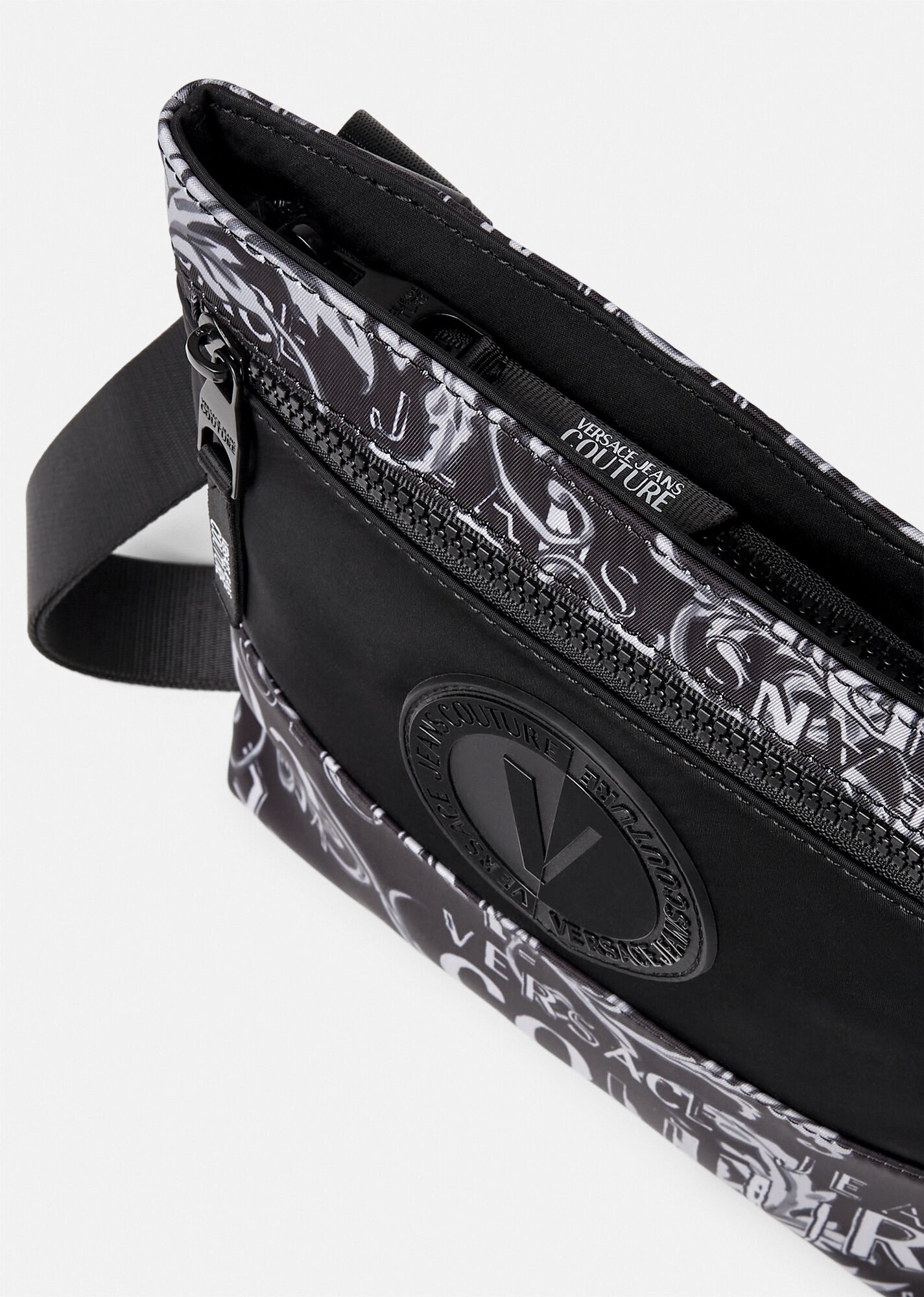Logo Couture V-Emblem Crossbody Bag - 4