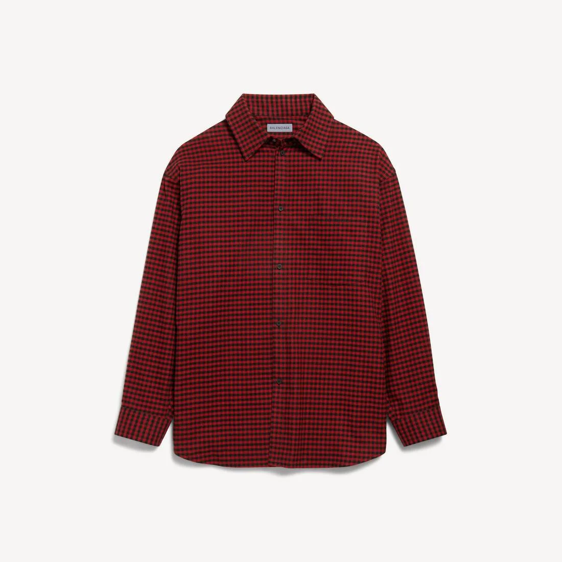 Men's Overshirt in Red - 1