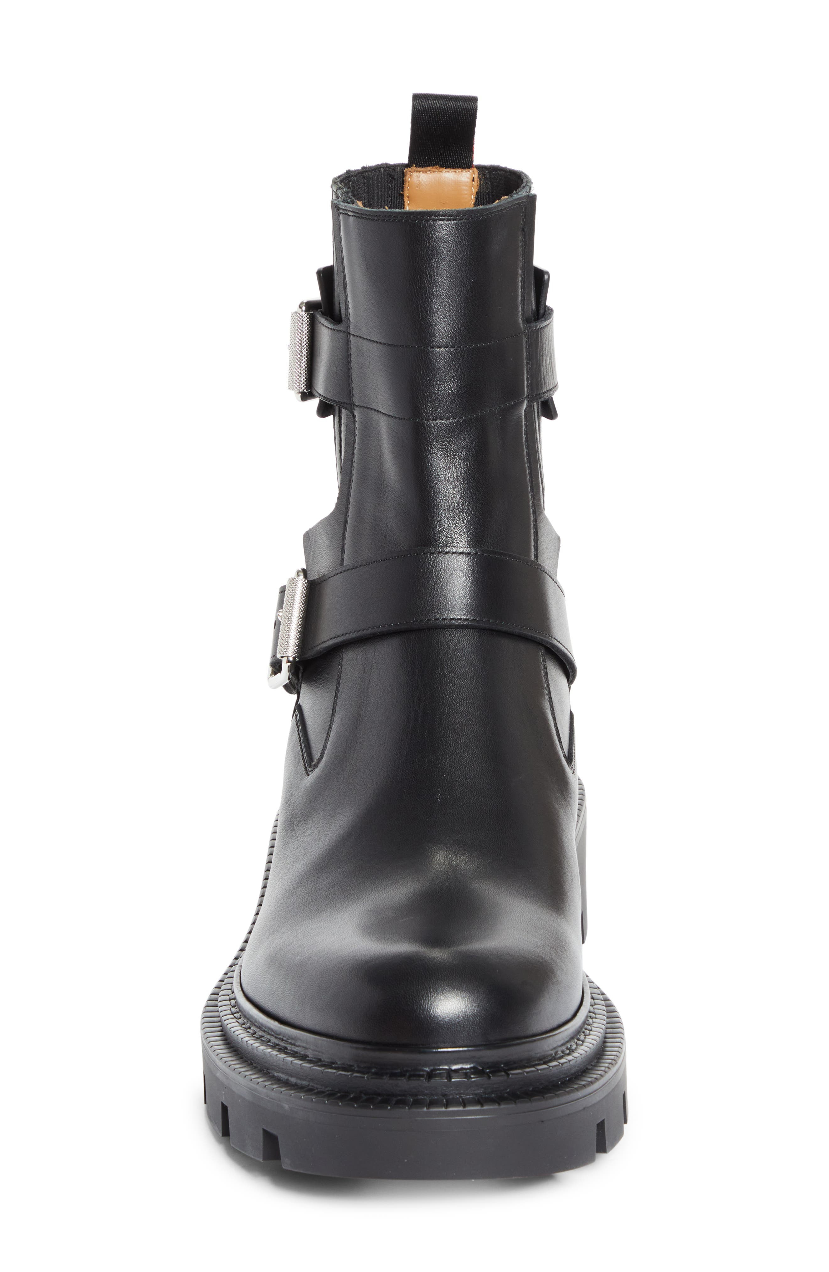 Christian Louboutin Oxybootie College Lugged Engineer Boot in Black at Nordstrom - 4