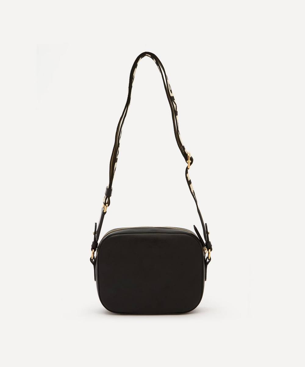Stella Logo Mini Faux Leather Cross-Body Bag - 4