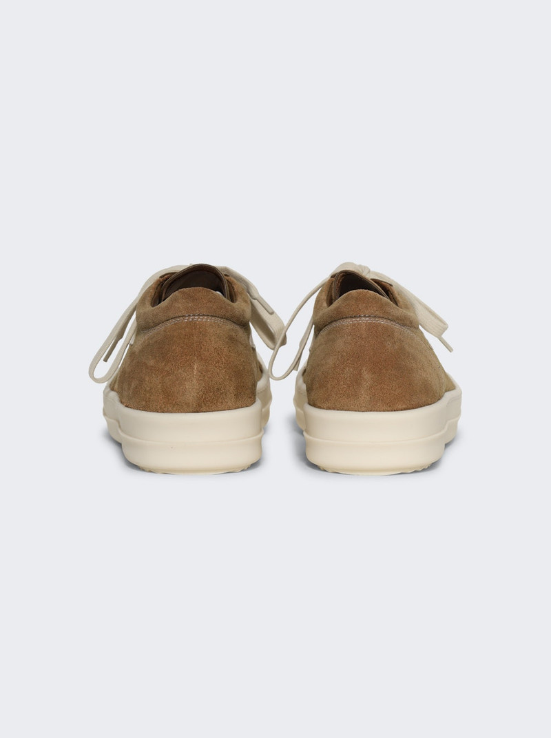 Rick Owens Temple Vintage Sneakers Sumi Brown outlook