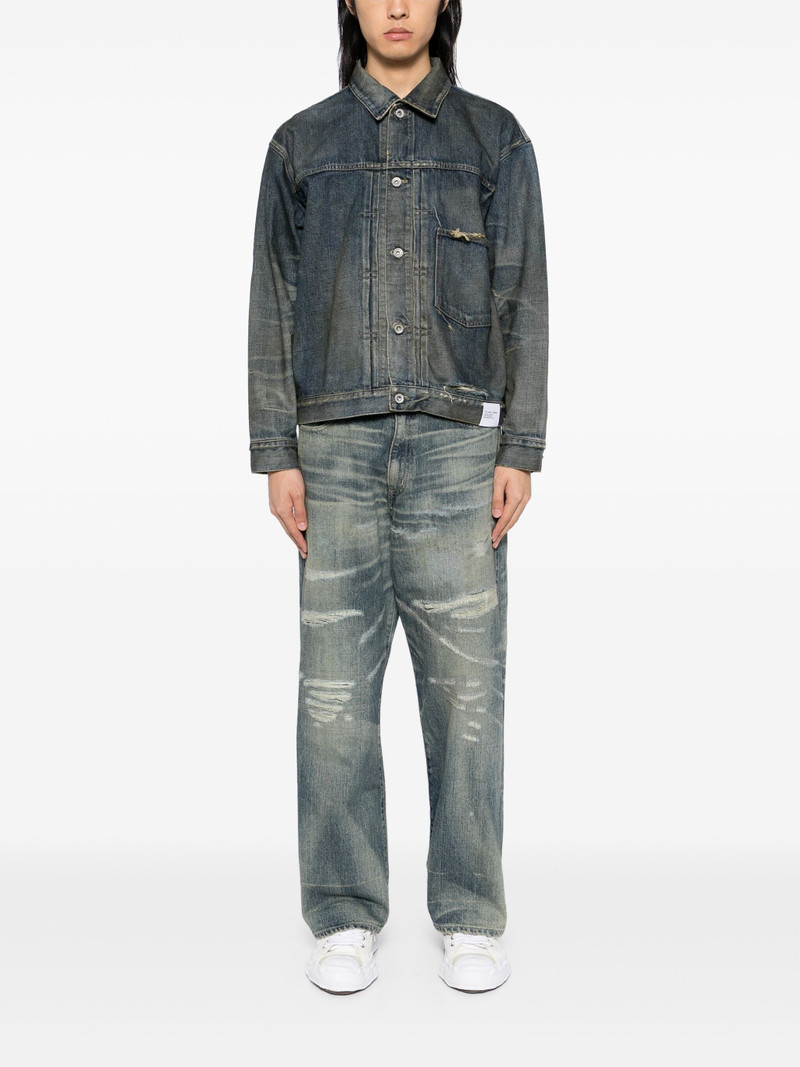 NEIGHBORHOOD STRAIGHT-LEG JEANS outlook