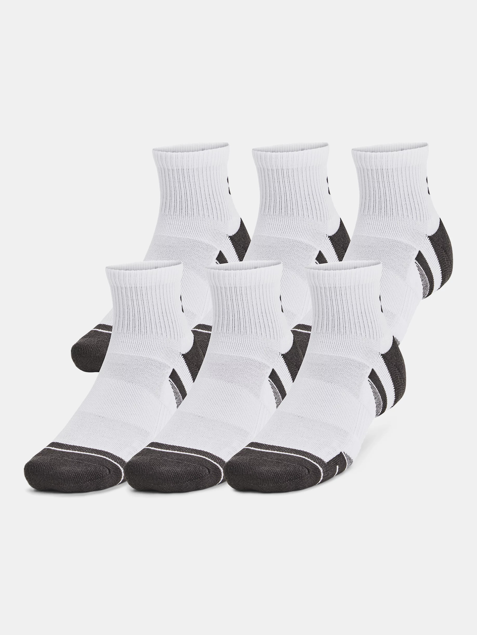 Unisex UA Performance Tech 6-Pack Quarter Socks - 3