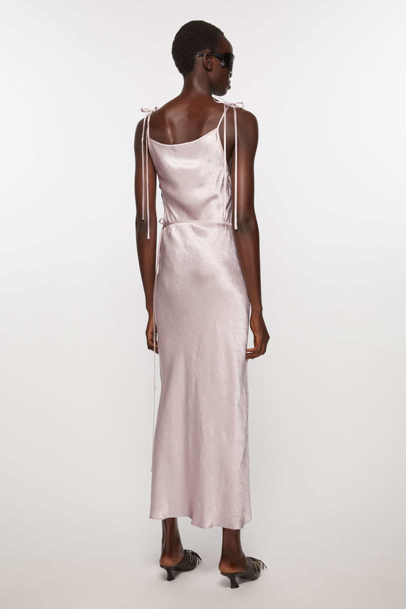 Satin dress - Light lilac purple 4
