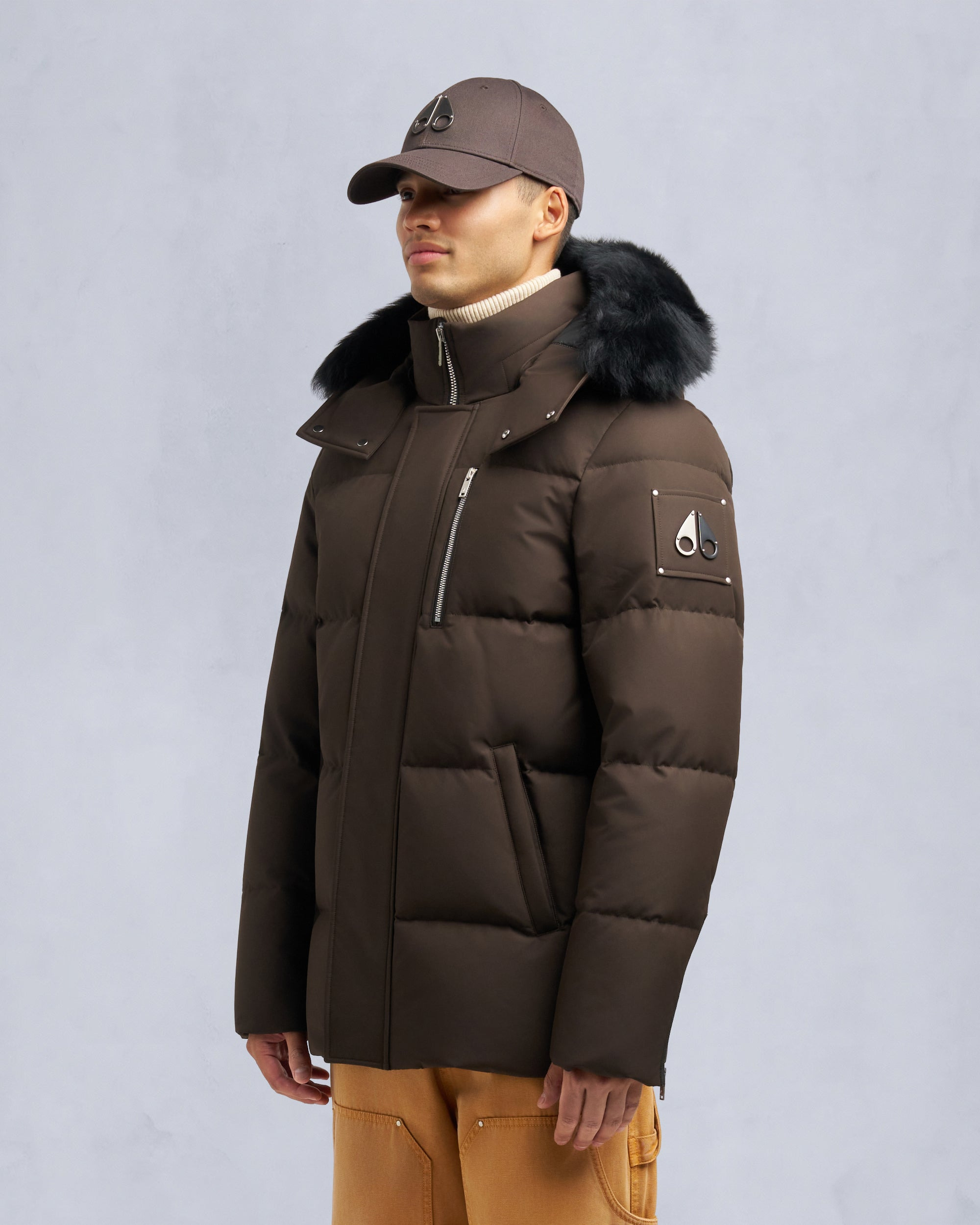 CLOUD 3Q SHEARLING TRIM JACKET - 3
