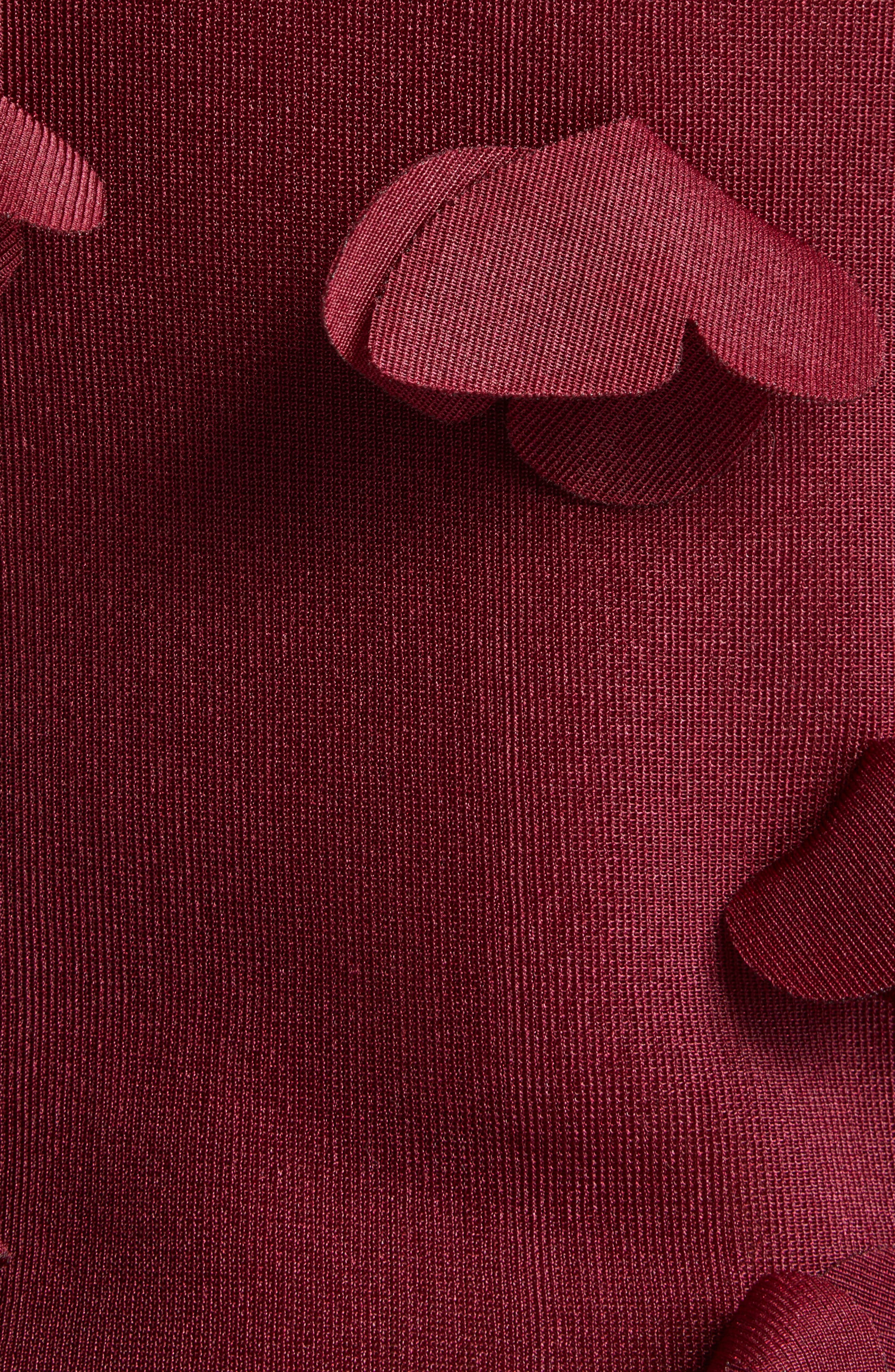 Coperni Butterfly Appliqué Slipdress in Red at Nordstrom - 6