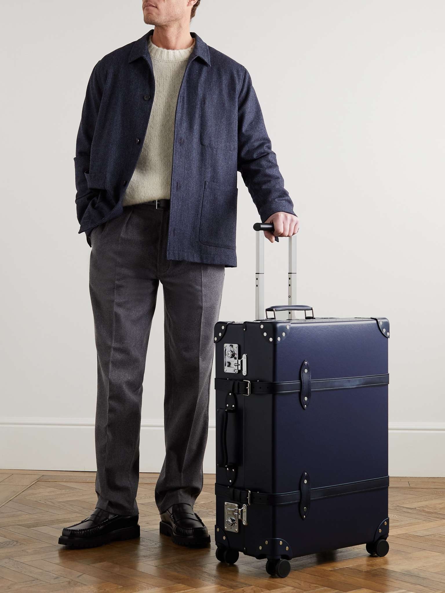 Centenary 30" Leather-Trimmed Suitcase - 3