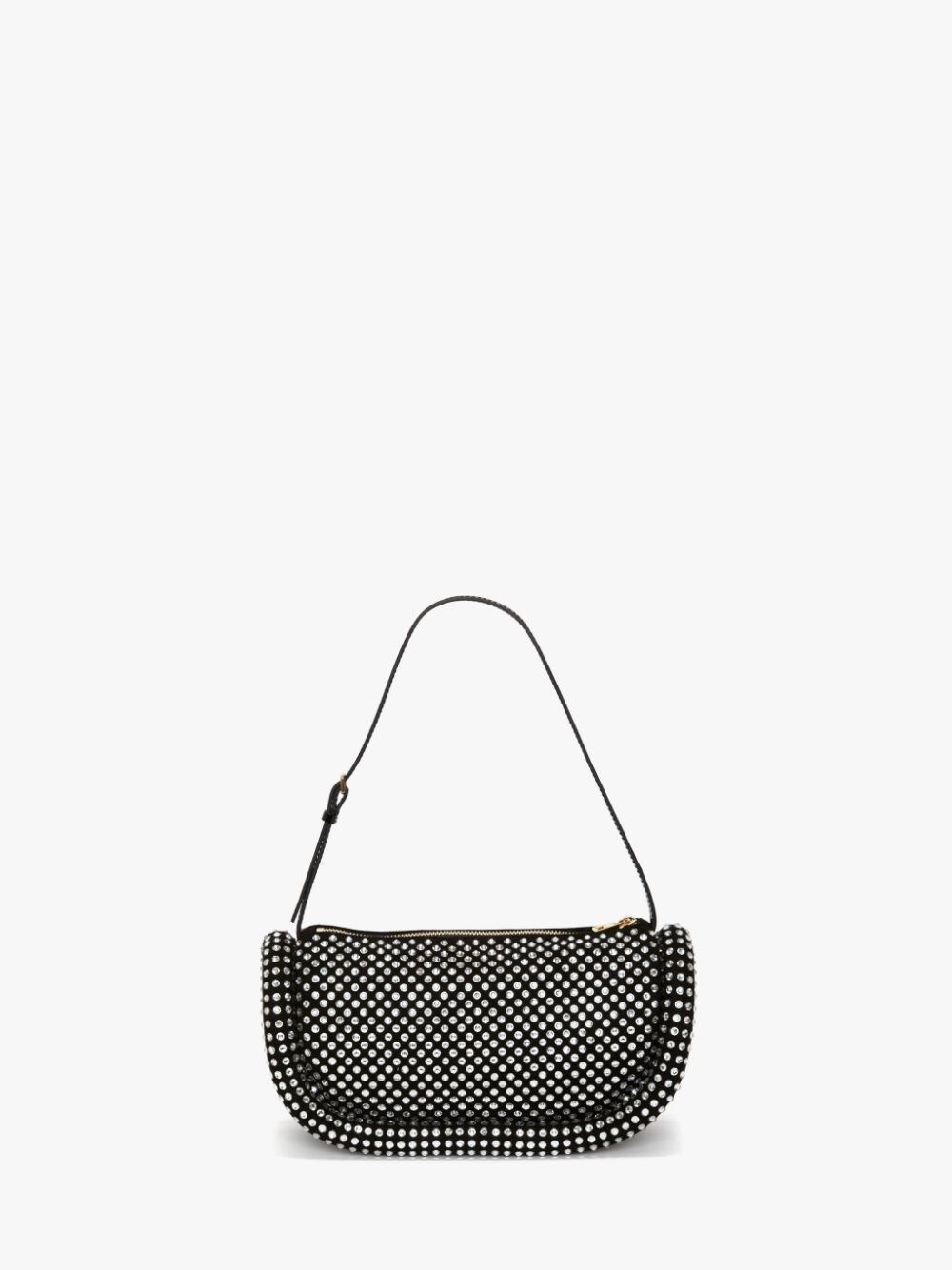 BUMPER-15 LEATHER SHOULDER BAG WITH CRYSTAL - 5
