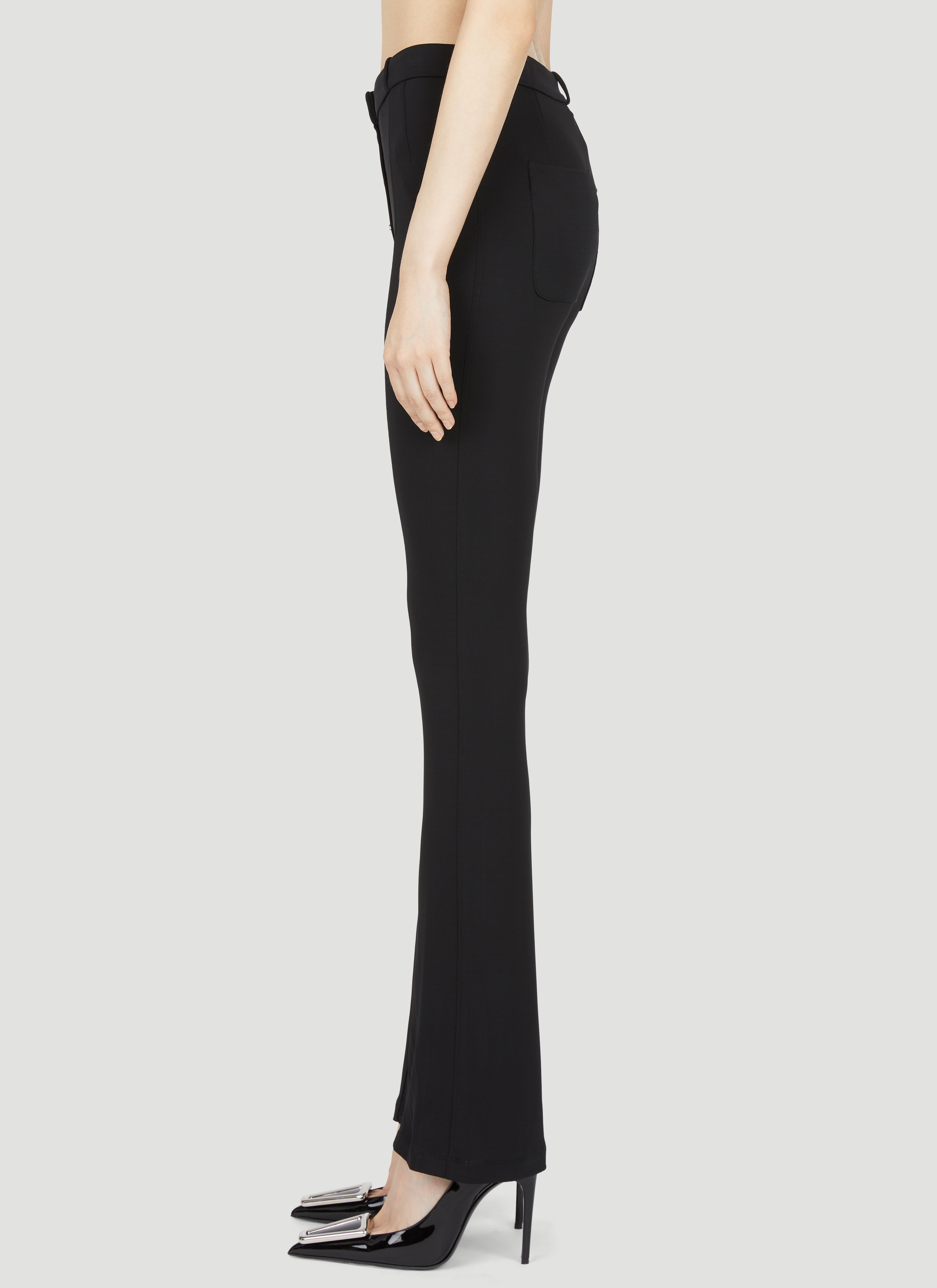 Flare Button Pants - 3
