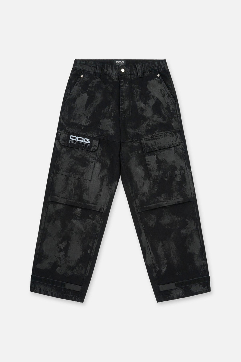 RTA X DDG WYLIE CARGO JEAN | BLACK WAX COATED DDG 1