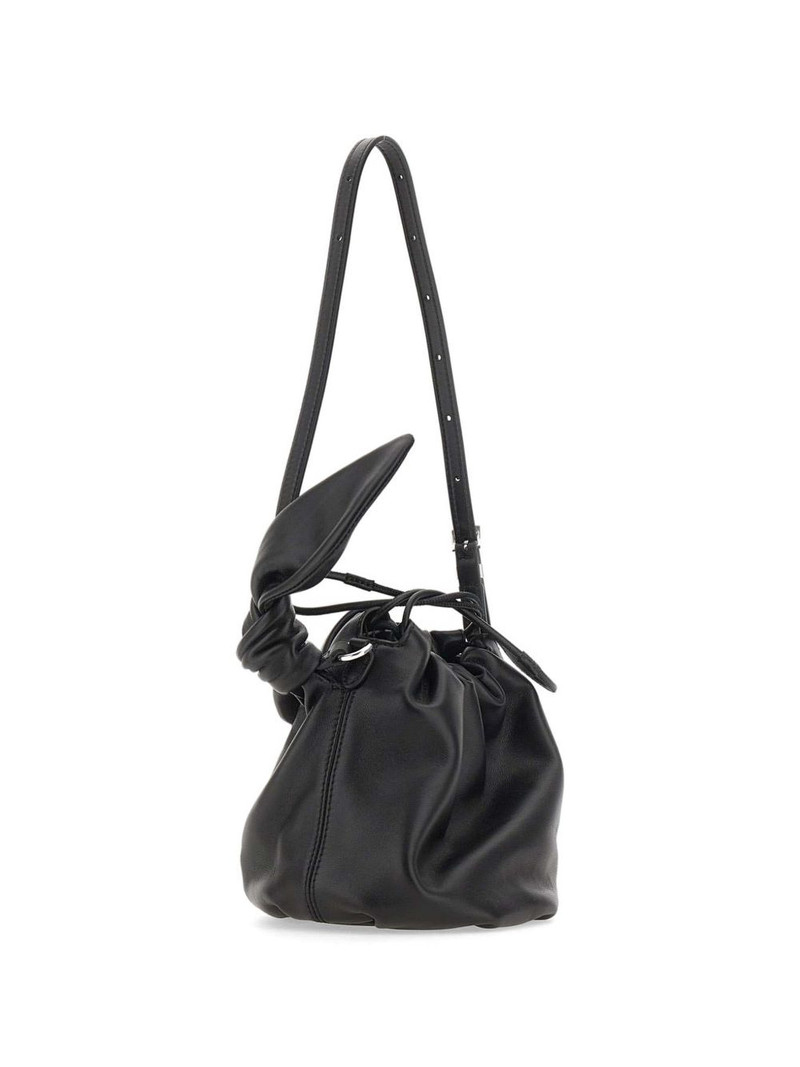 mini Bon Bon knot-detail leather shoulder bag 3