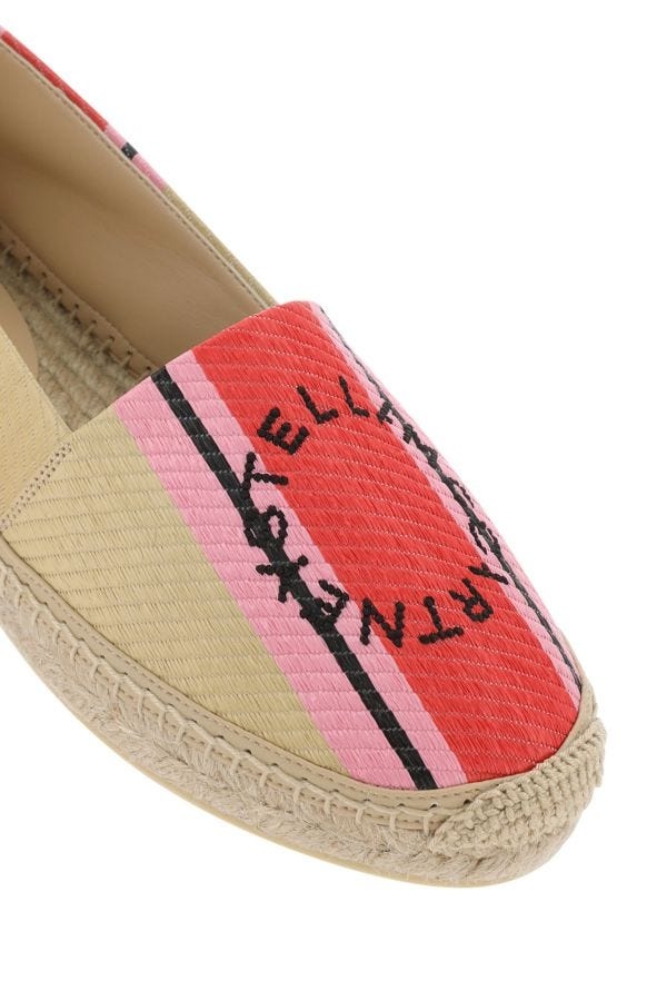 Stella McCartney Multicolor raffia Gaia espadrilles