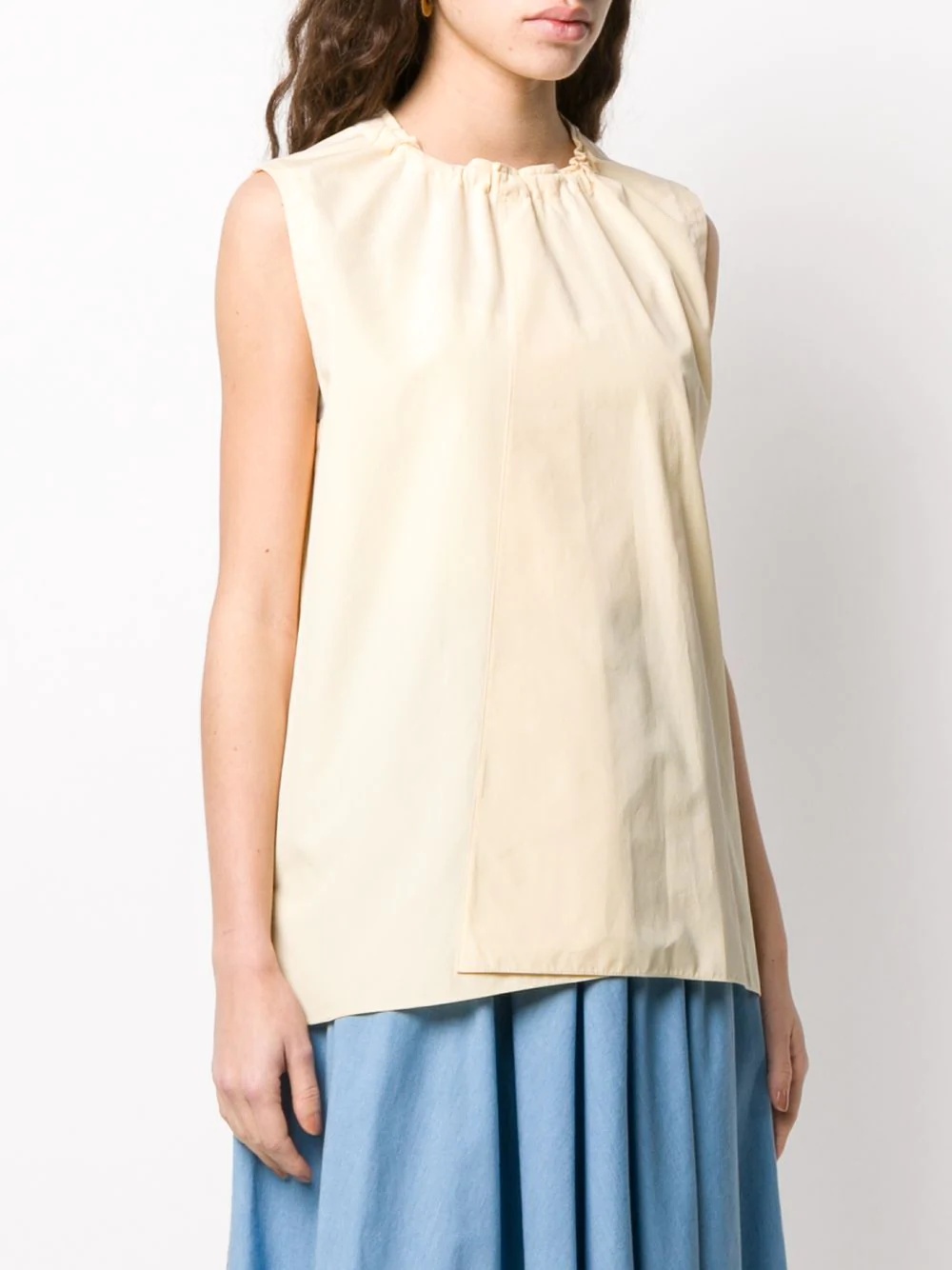 wrap-front backwards shirt - 3