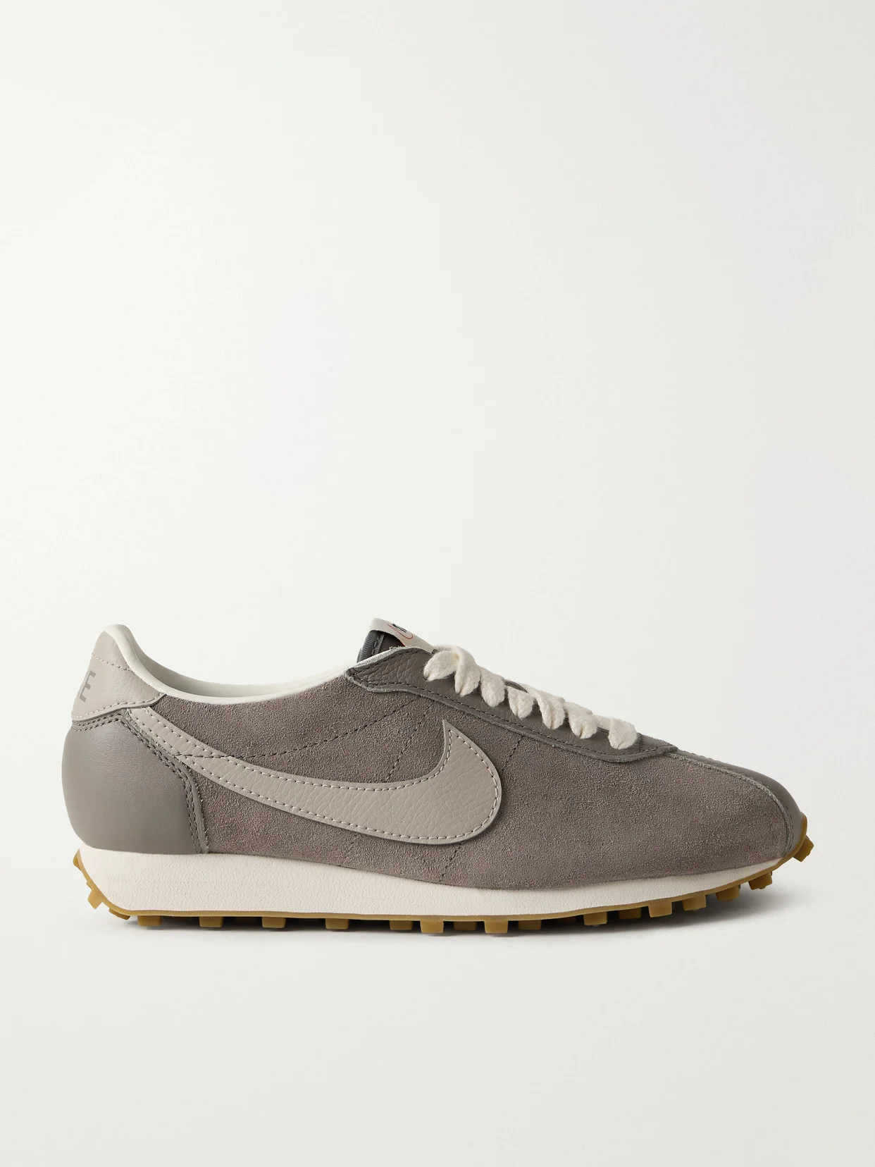 Ld-1000 Leather-trimmed Suede Sneakers - 1