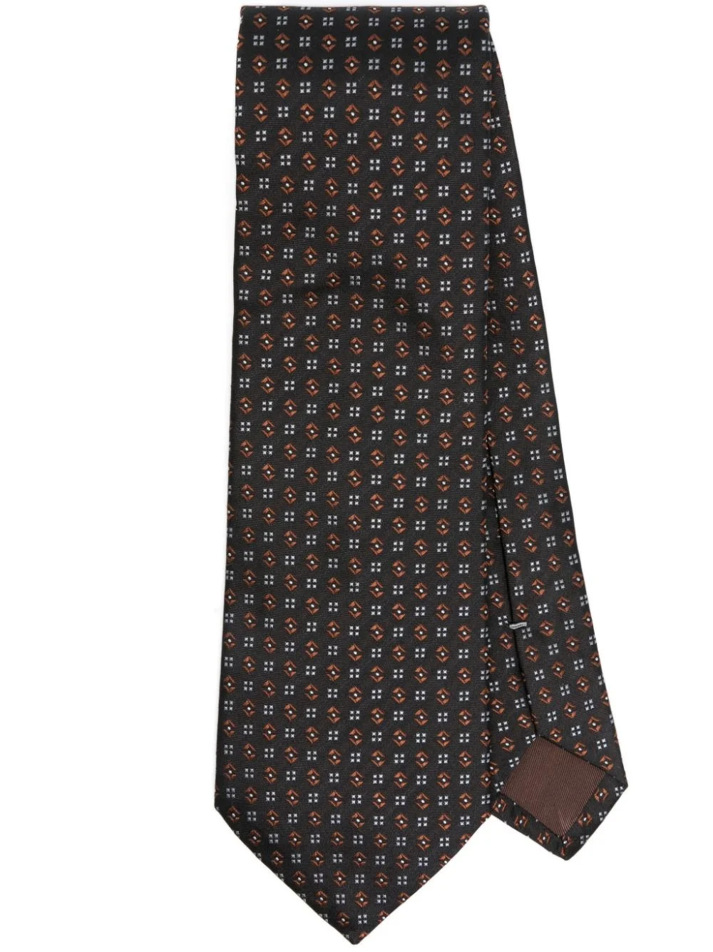 geometric-pattern tie - 1