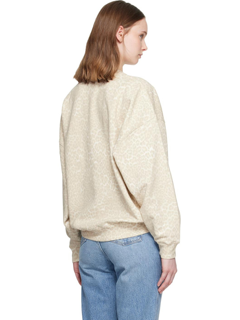 Beige 'Anine Bing' Miles Sweatshirt 3