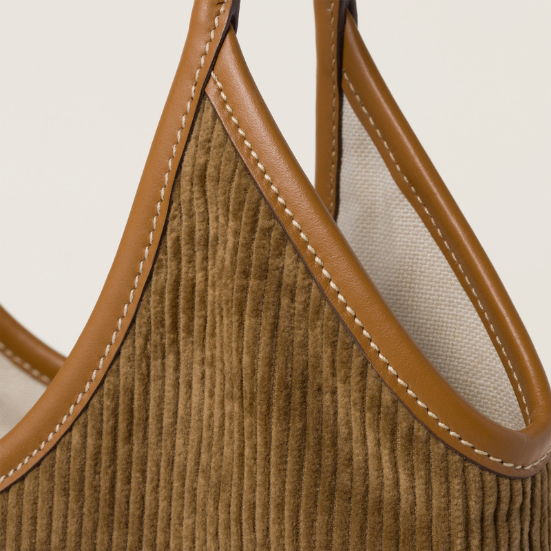 IVY corduroy shopping bag 5