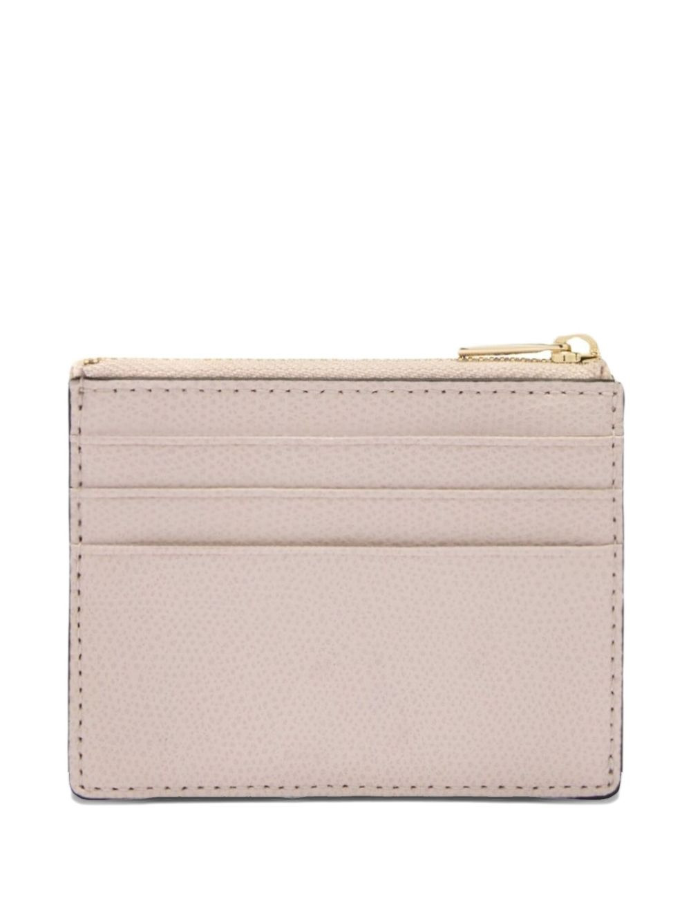 small Camelia zip-top card holder - 2
