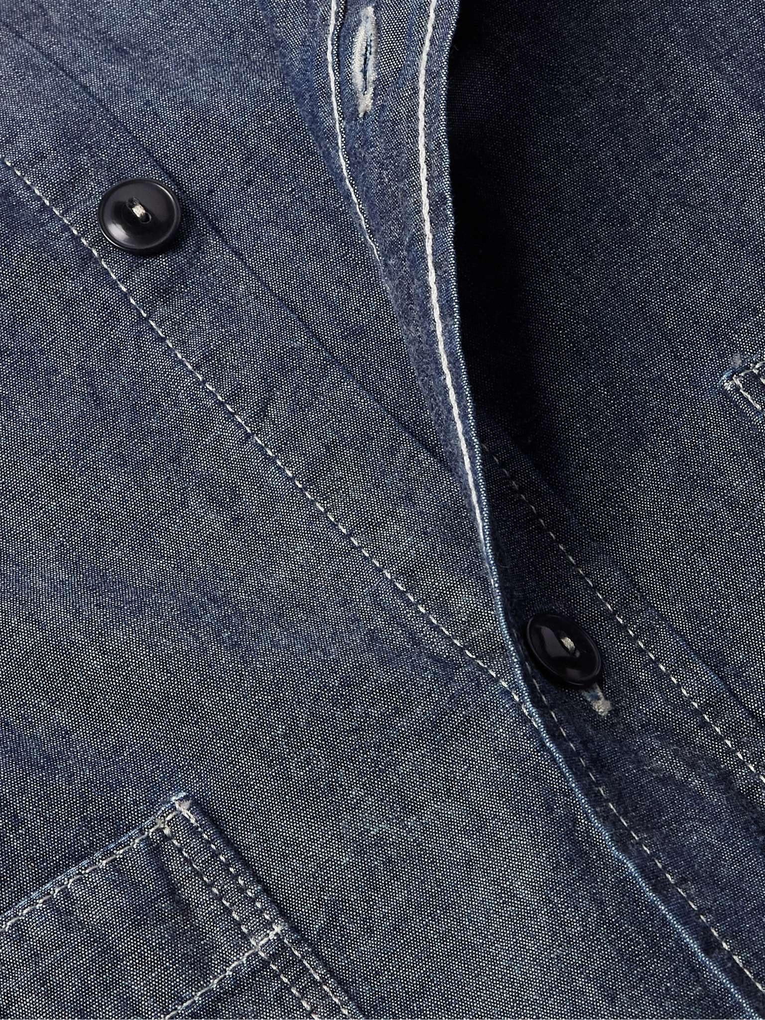 Cotton-Chambray Shirt - 4