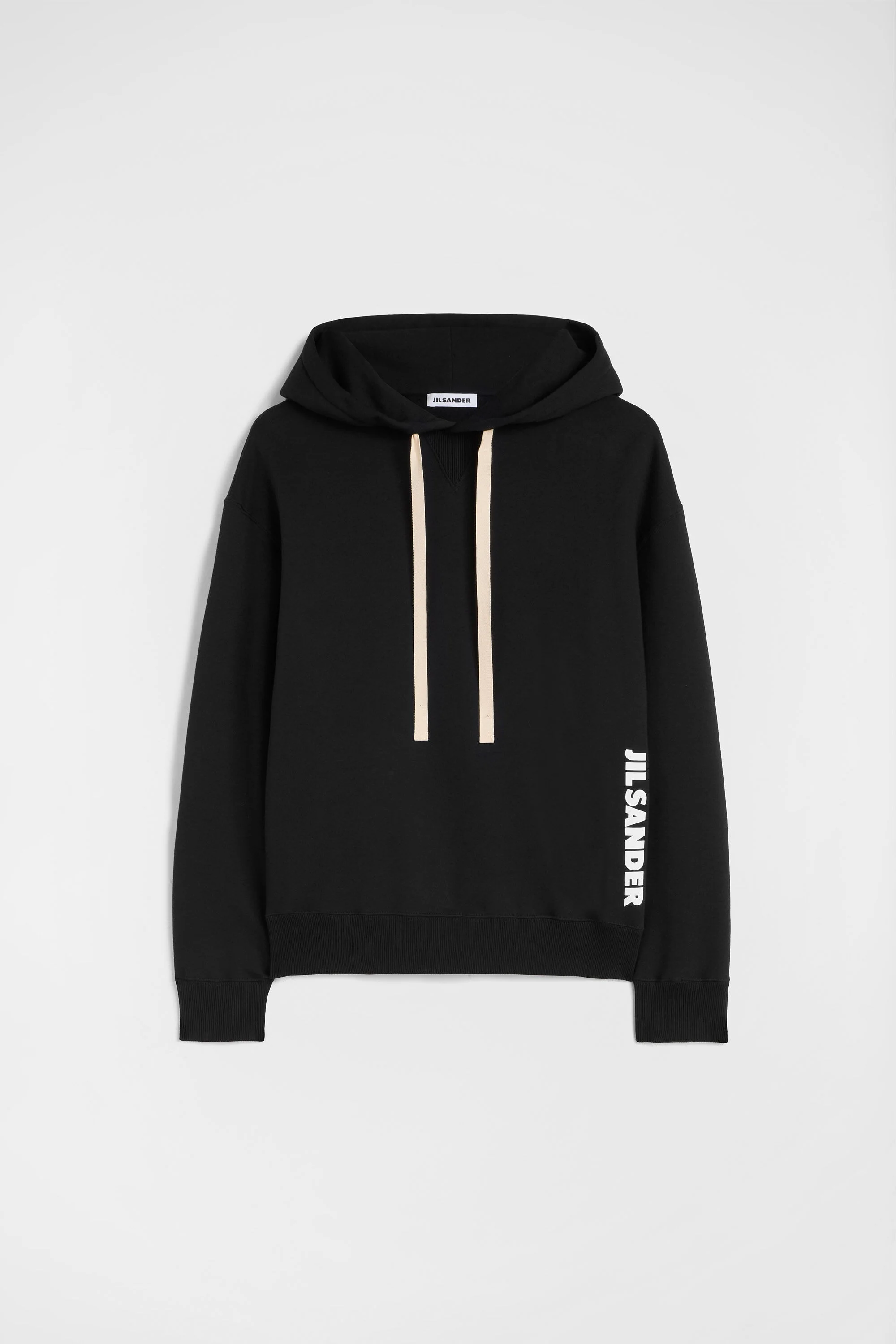 Cotton Terry Hooded Sweatshirt - 1