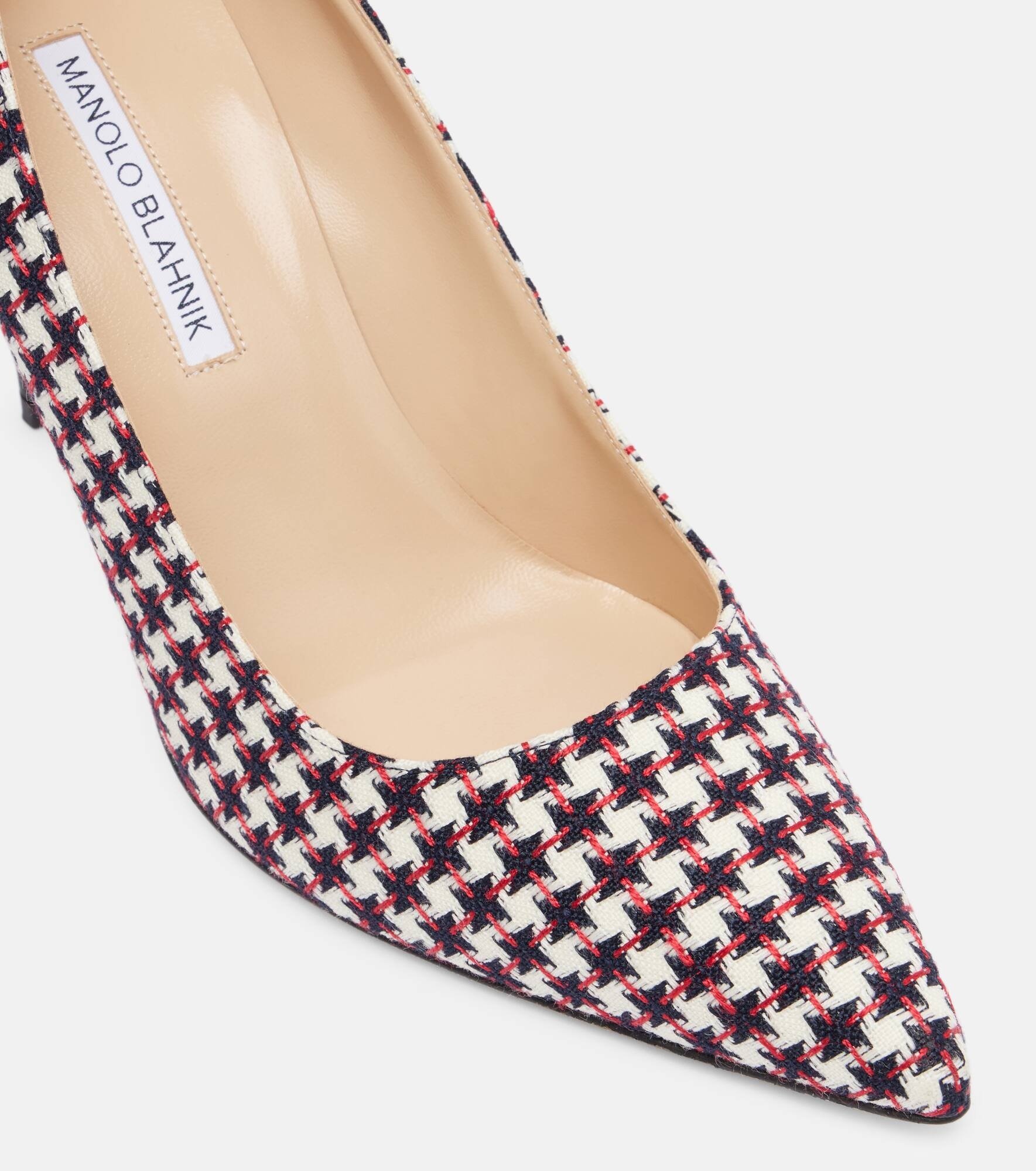BB 90 houndstooth pumps - 5