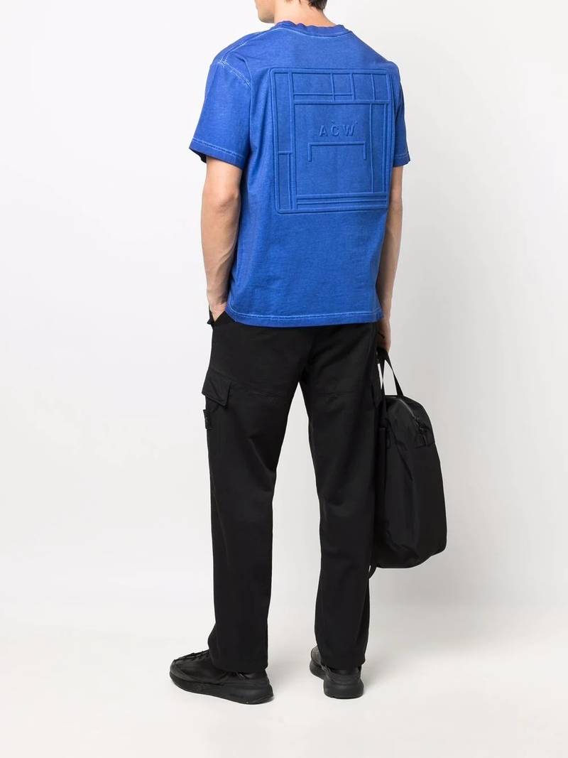 A-COLD-WALL* logo embroidered T-shirt outlook