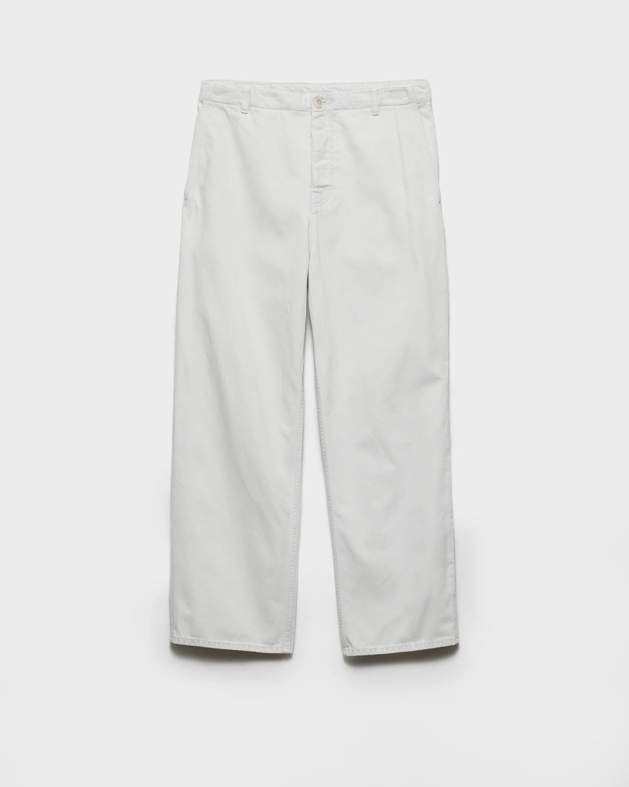 Regular bleached denim jeans - 1