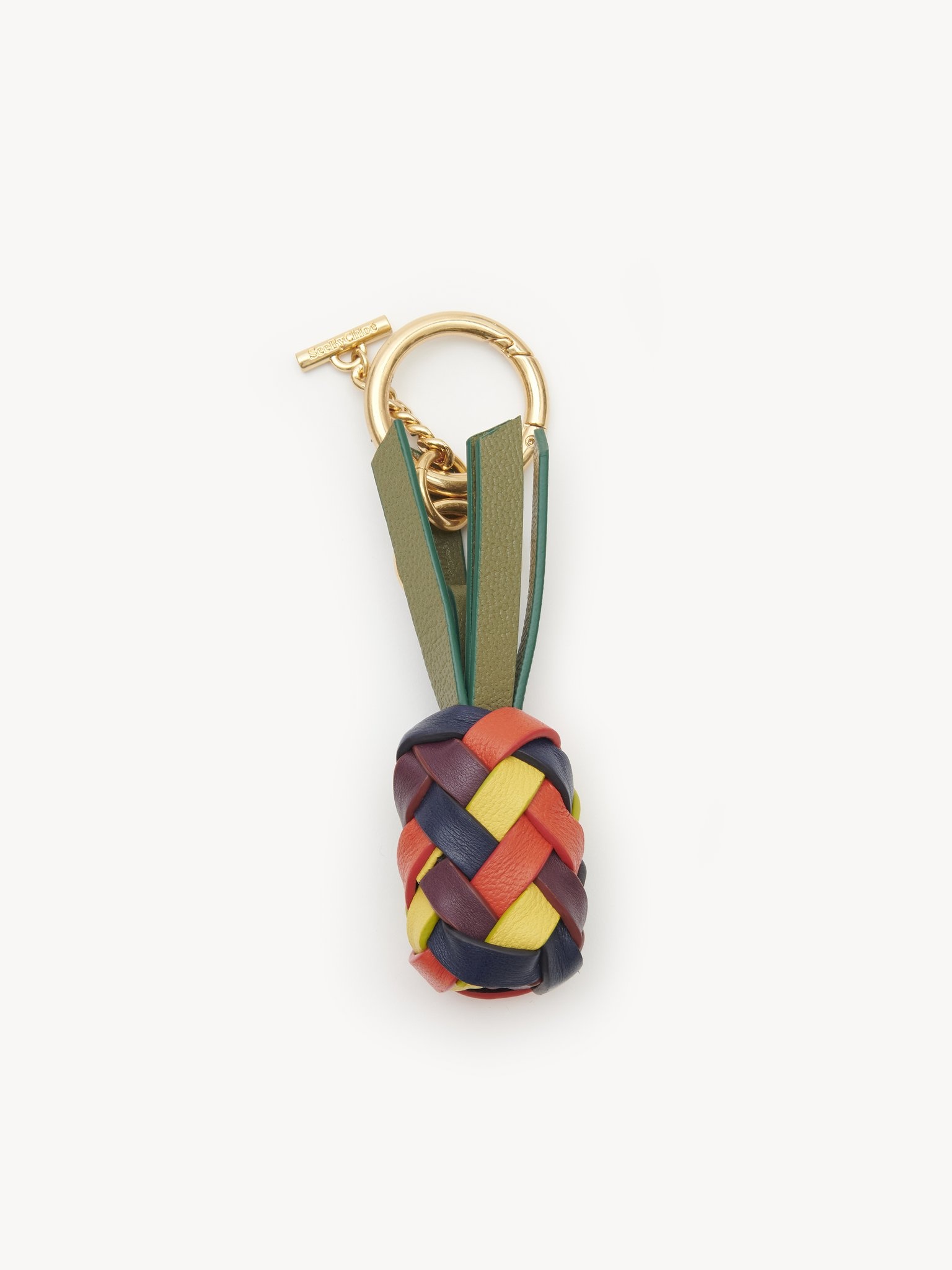 WOVEN PINEAPPLE KEY RING - 1