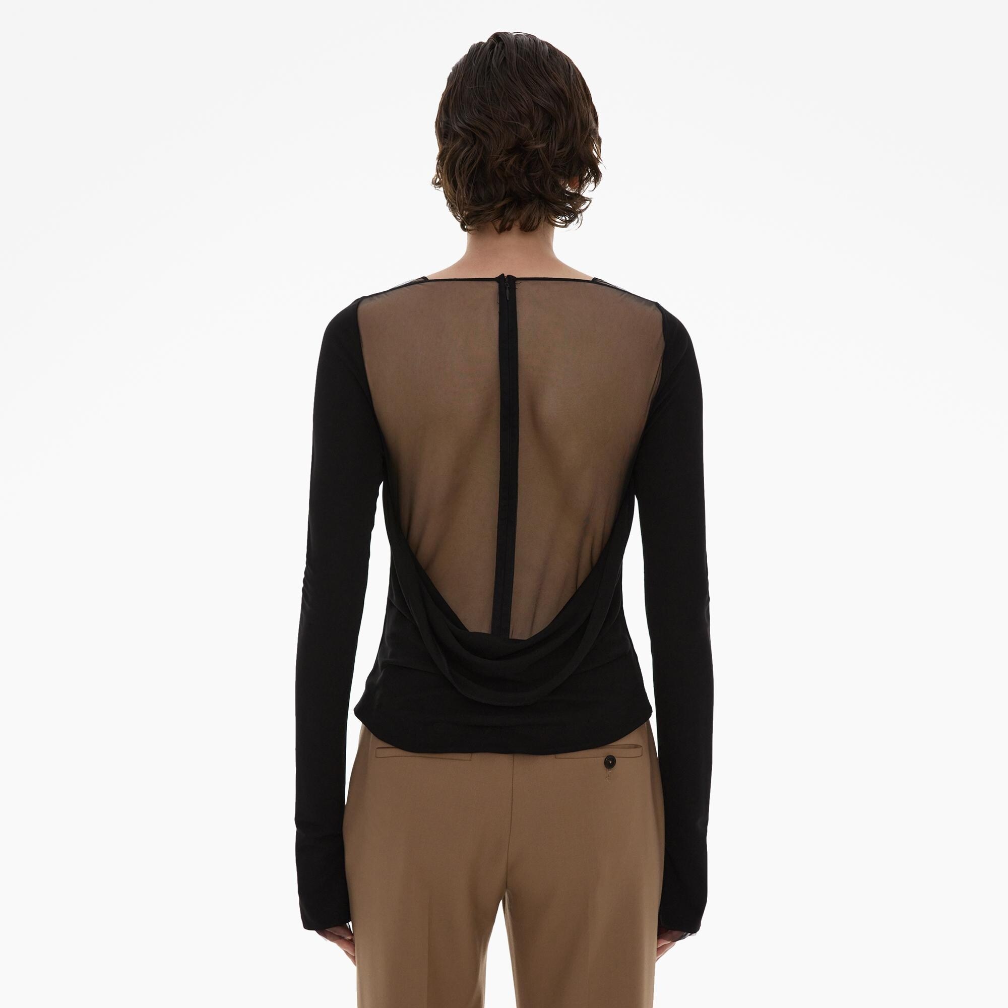 SHEER BACK TOP - 4