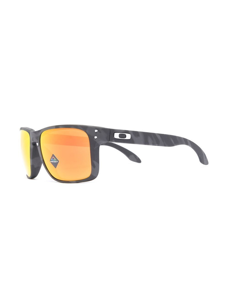 OAKLEY mirrored wayfarer-frame sunglasses outlook