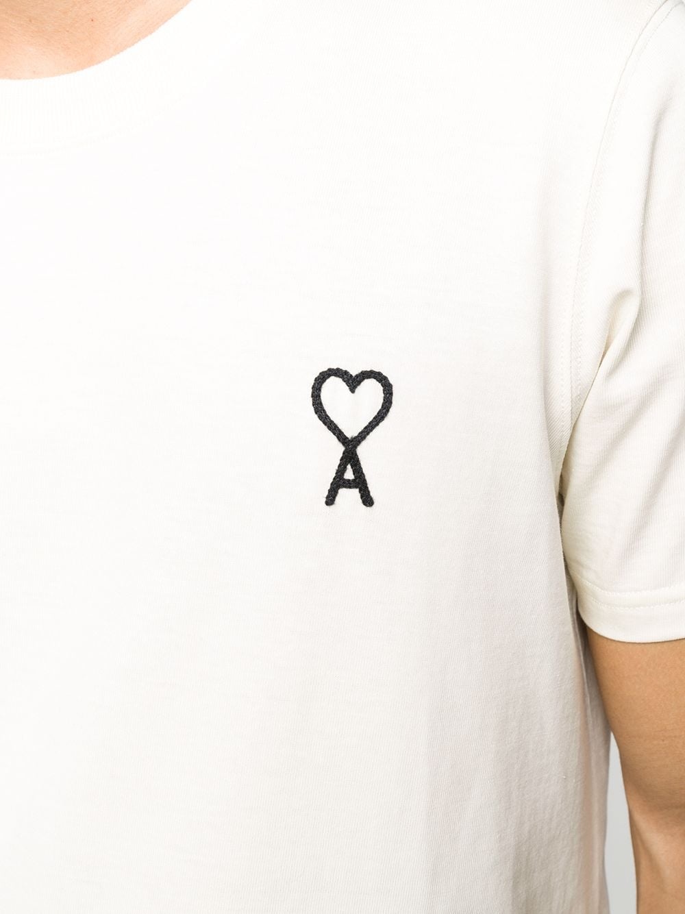 Men T-shirt With Ami De Coeur Embroidery - 5