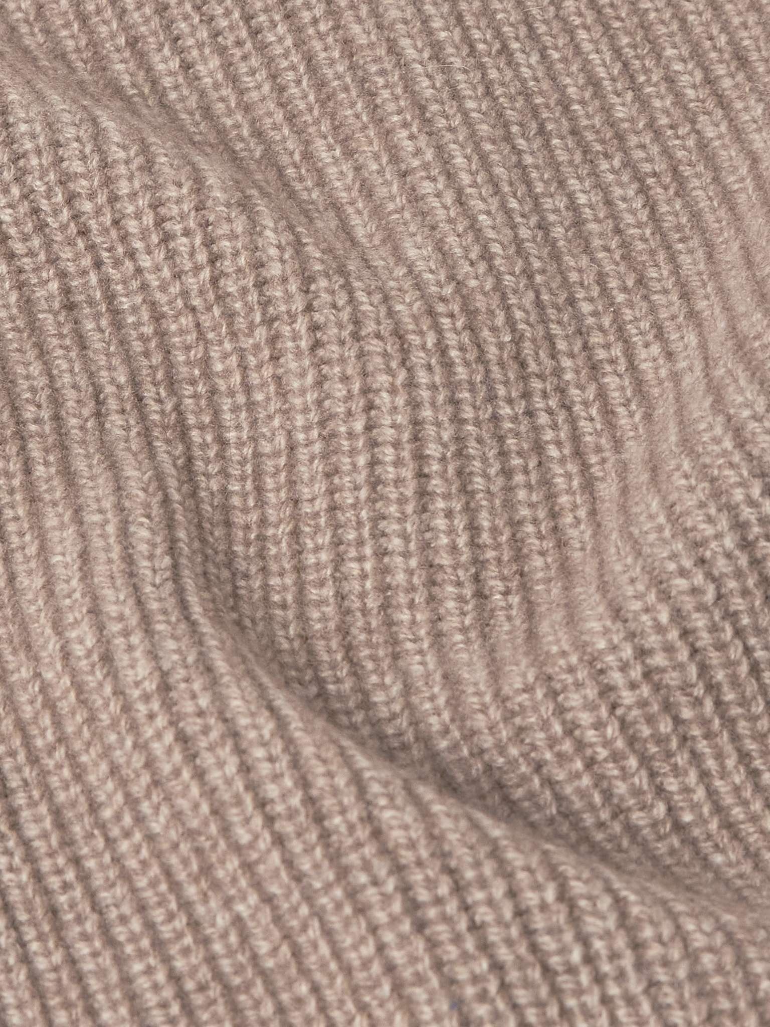 Ribbed Cashmere Cardigan - 3