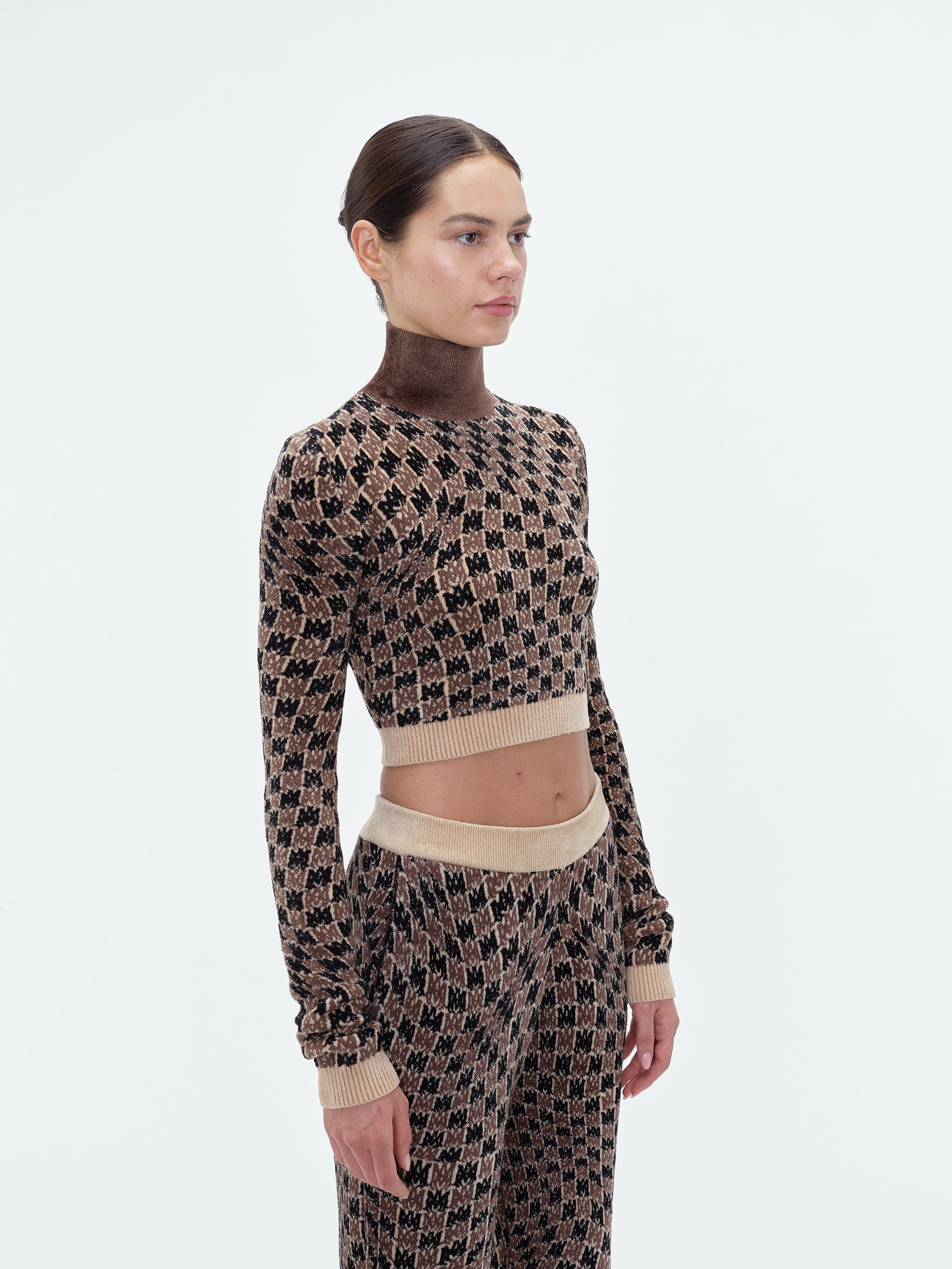 MA SWIRL L/S CROP TOP - 5