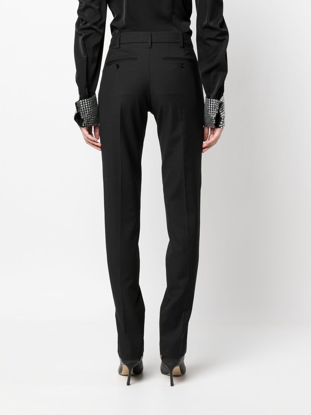 side-stripe tailored trousers - 4