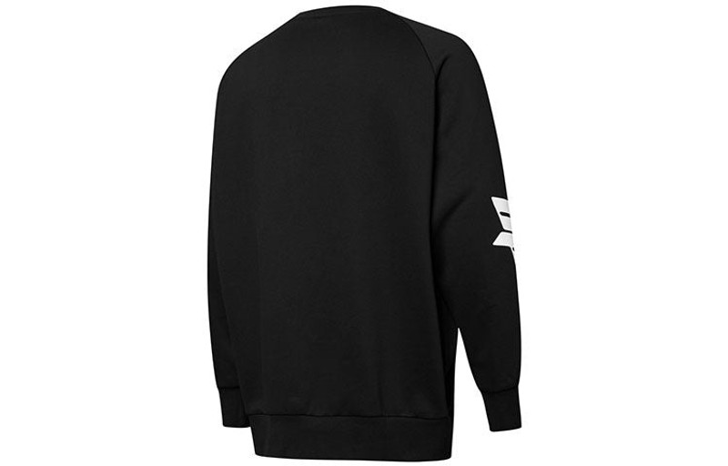 PUMA PUMA Unisex Logo Printing Round-neck Sweatshirt Black 532695-01 outlook