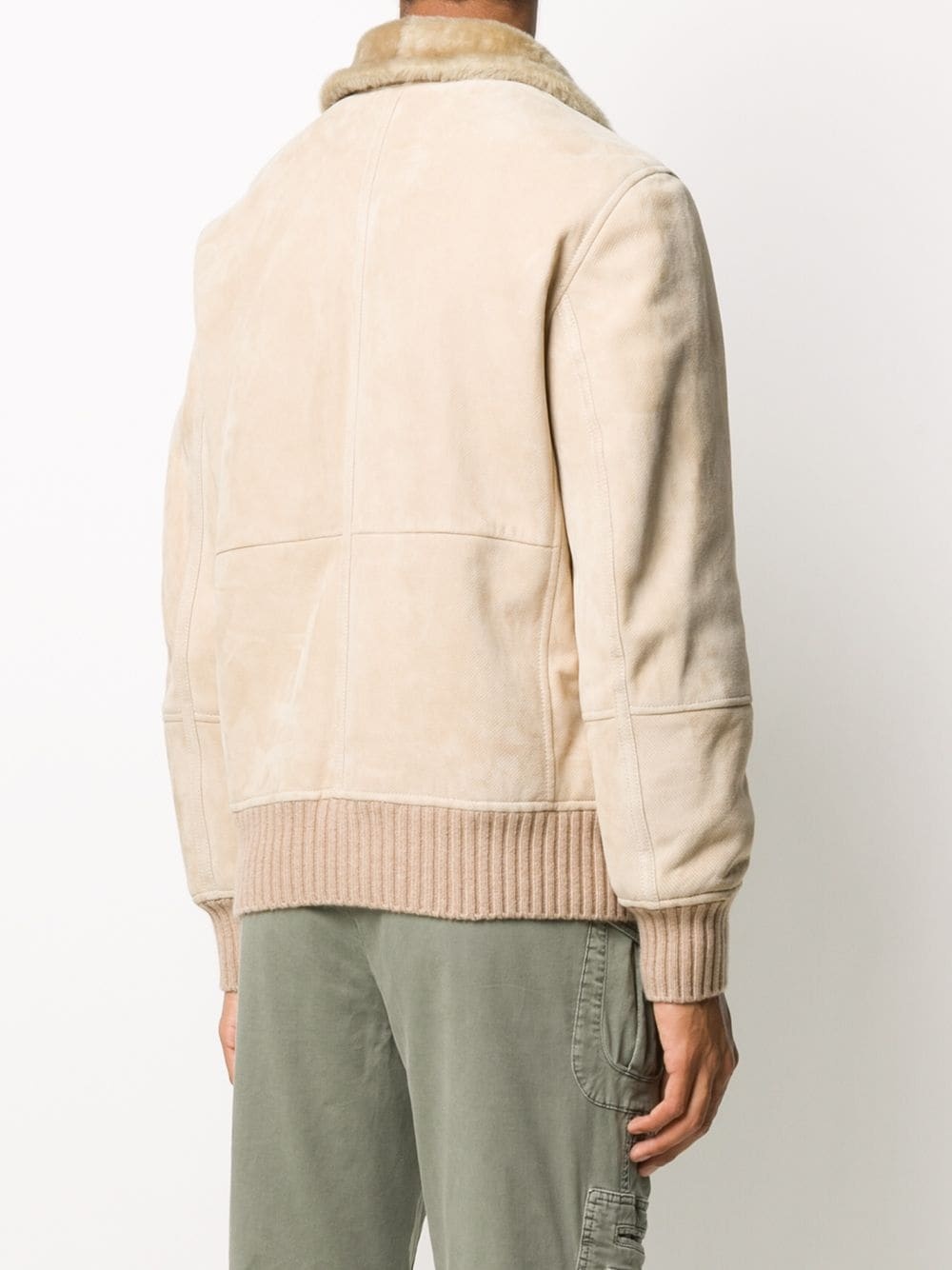 shearling lining jacket - 4