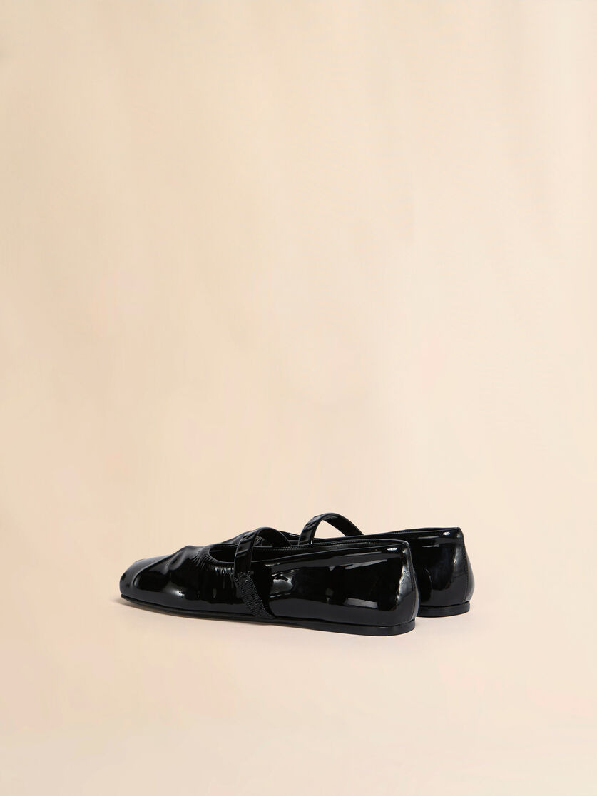 BLACK PATENT LEATHER MARY JANE - 3