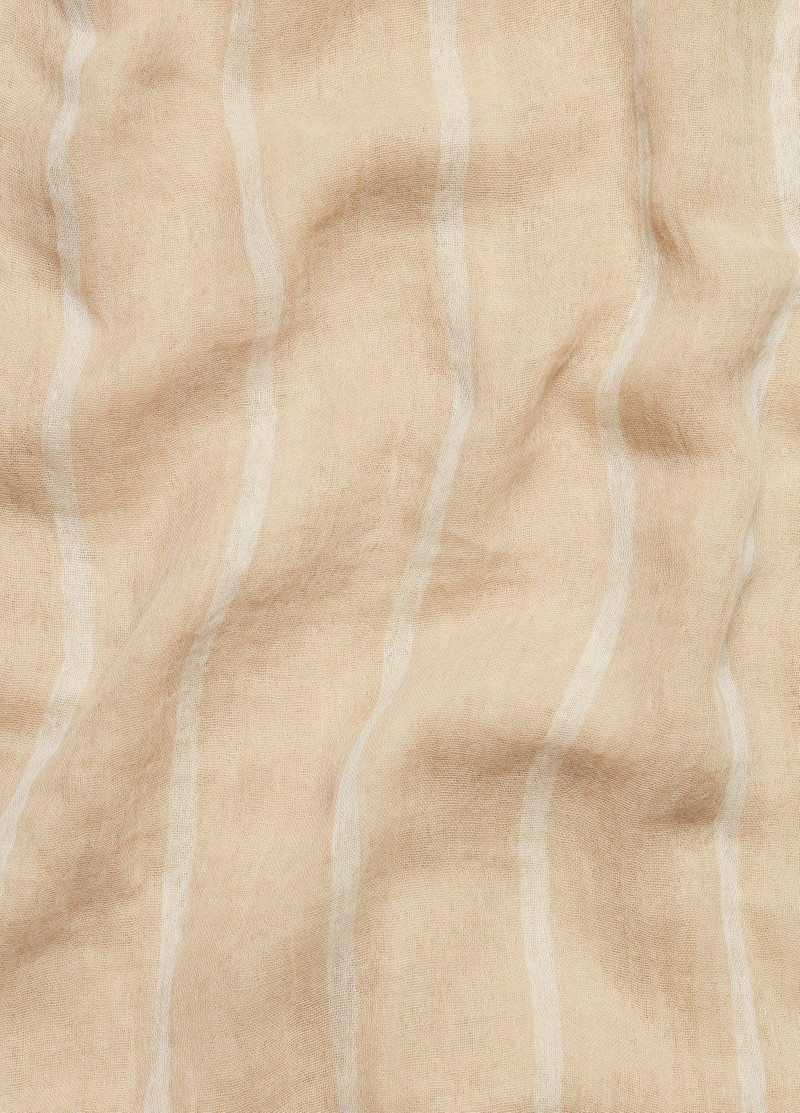 Vince Cotton Gauze Awning Stripe Scarf outlook