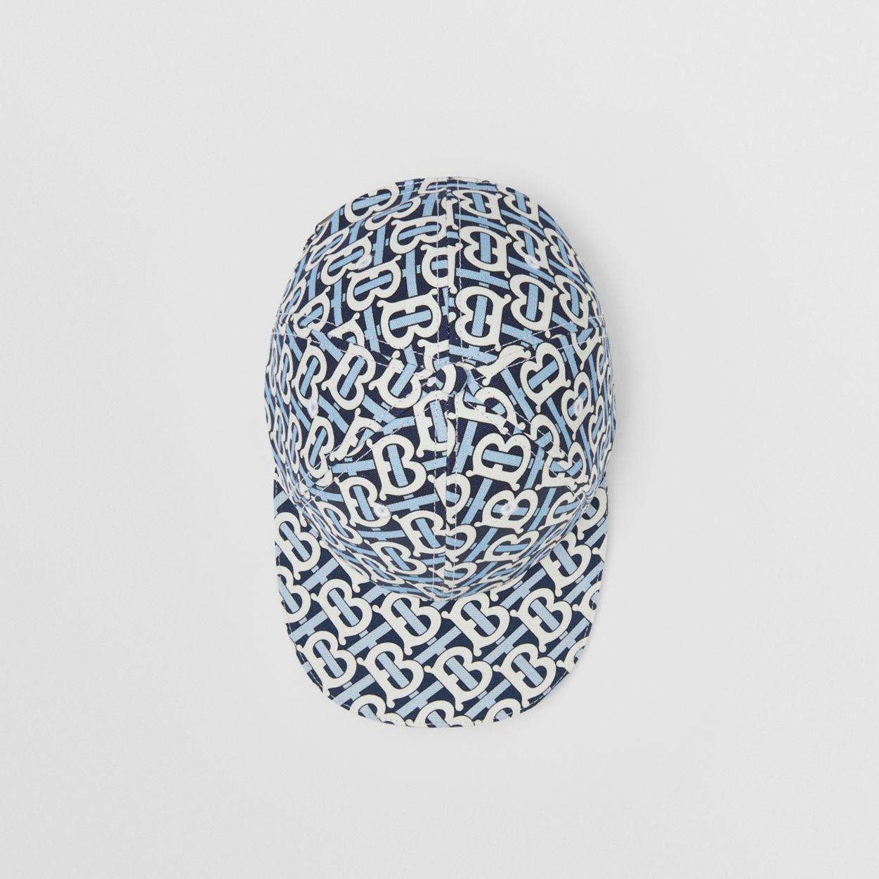 Monogram Print Cotton Baseball Cap - 5